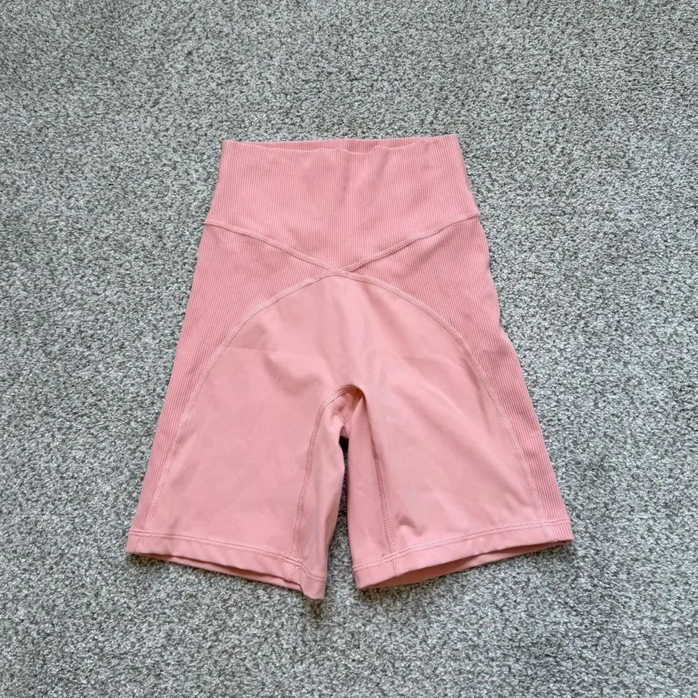 Aerie Offline Pink Biker Shorts